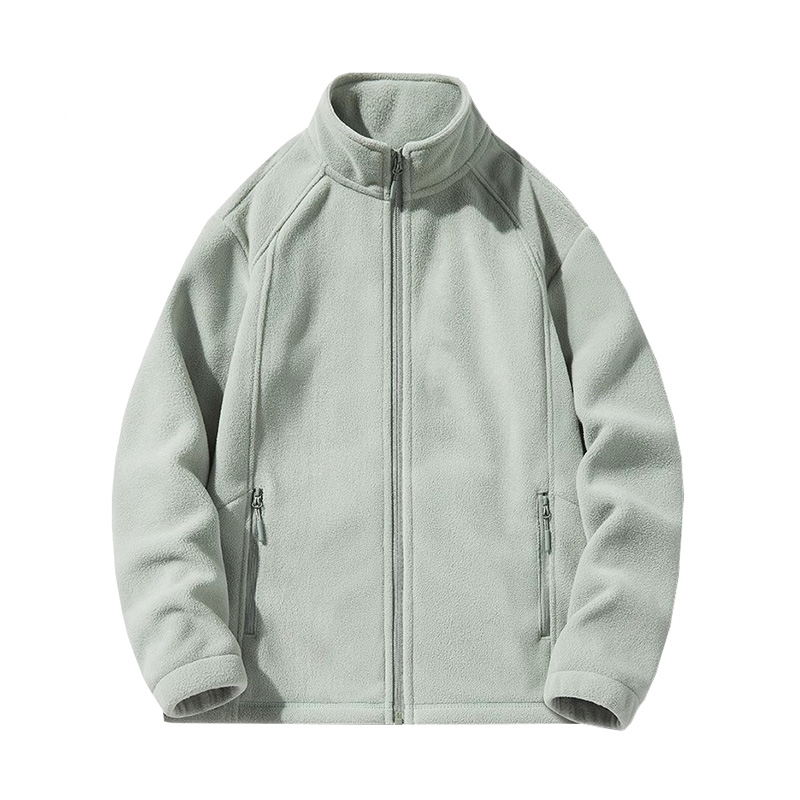 加厚抓絨衣，搖粒絨衛衣顆粒冬季保暖立領外套