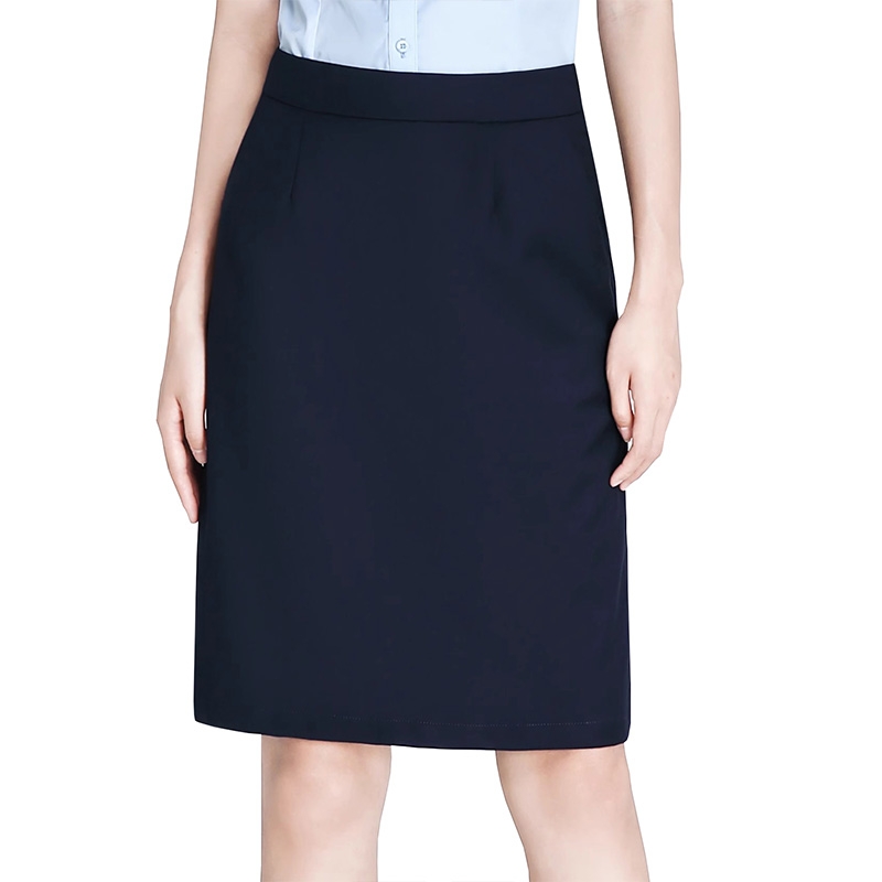 黑色包臀A字半身裙，女士秋季中長款西裝