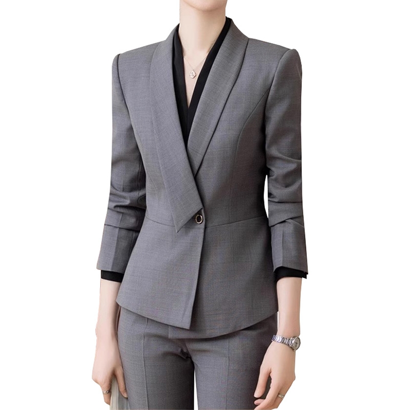 氣質幹練修身職業西裝，通勤時尚制服