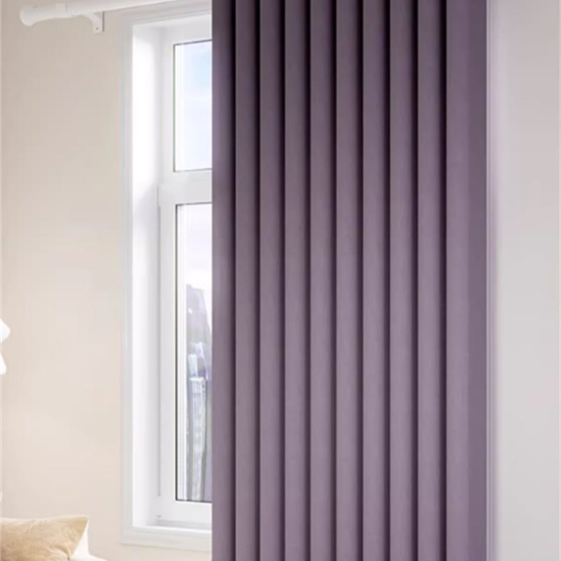 羅馬杆款式簡約垂直窗簾，家用辦公遮光隔斷簾，豎型升降式，可定製尺寸