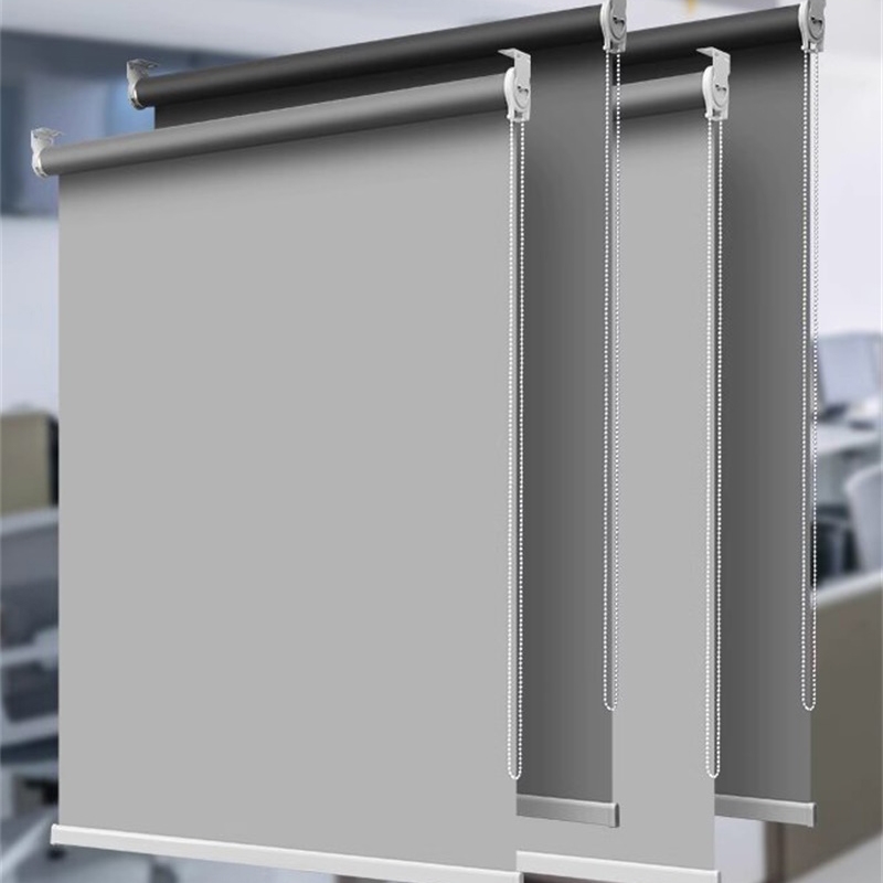 簡約捲簾窗簾，遮光隔熱防曬，臥室客廳升降式拉珠捲簾，定製顏色尺寸