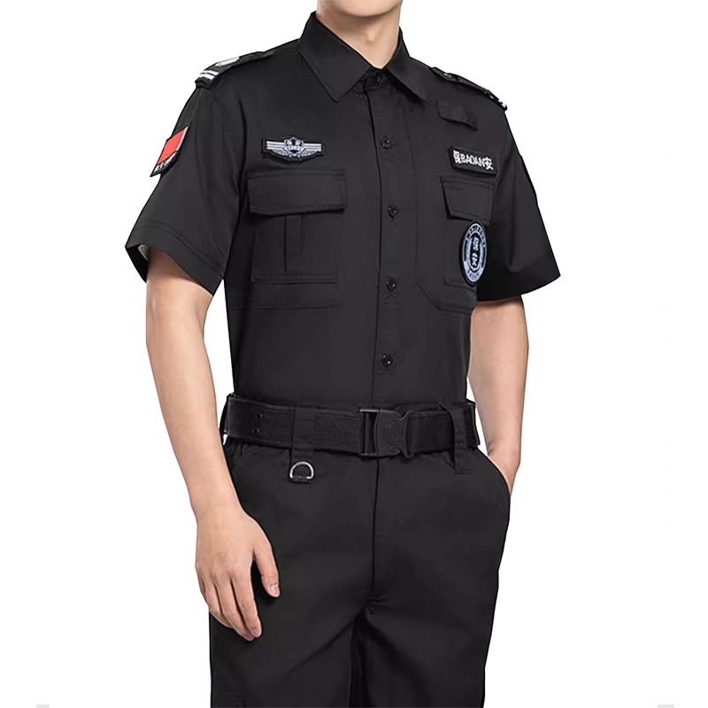 警衛執勤制服保安夾克，保安特訓工作定製套裝