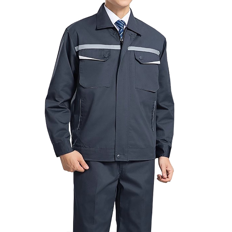 反光條安全款， 耐磨抗造勞保工作服 套裝